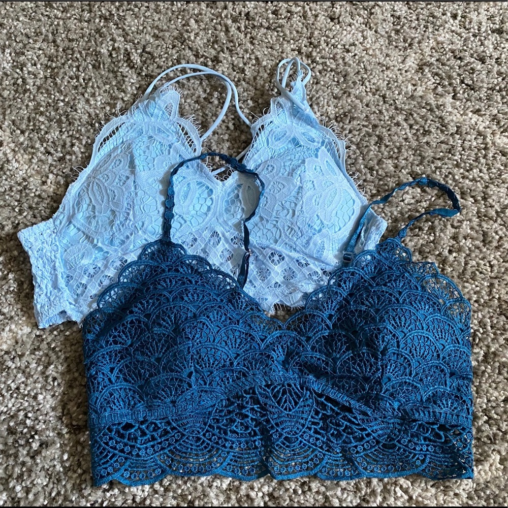 Shades of blue brallete bundle